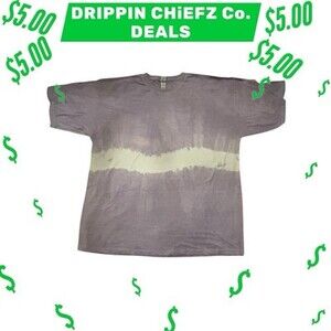 🔥DRIPPIN CHiEFZ $5 DEALZ🔥 Vintage Purple & White Tie Dye Tee Men’s Size [2XL]